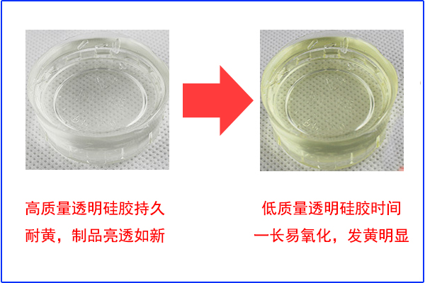 高透硅膠制品發(fā)黃，你可接受？